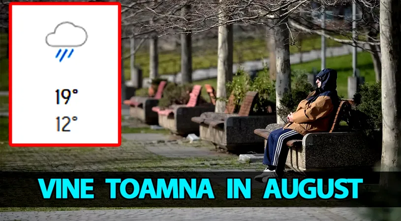 Meteorologii AccuWeather anunță o lună august „de toamnă” în România. Temperaturile scad cu 15 grade Celsius