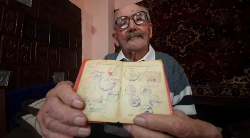 Povestea fascinantă a lui Moș Panaite, cel mai bătrân român care a ieșit la vot! Are 104 de ani și a muncit până a ajuns la 38 de kilograme