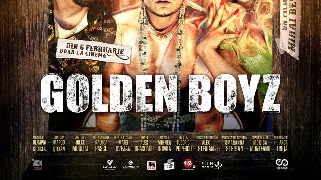 Fenomenul „Băieți de oraș: Golden Boyz” ajunge pe marile ecrane în 2026