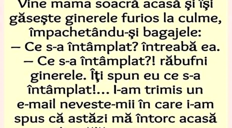 Bancul zilei: O explicație plauzibilă