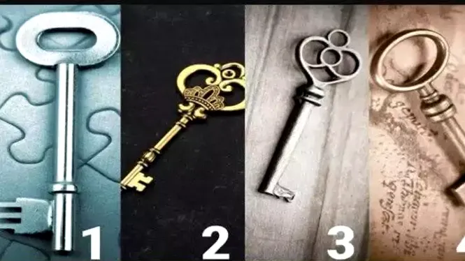 Alege una dintre cele patru chei și află ce spune despre trăsăturile tale ascunse de personalitate