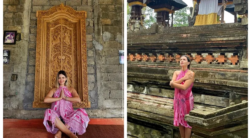 Ela Crăciun se tratează în Bali cu ritualuri străvechi de vindecare: Scopul acestei terapii este restabilirea echilibrului energetic