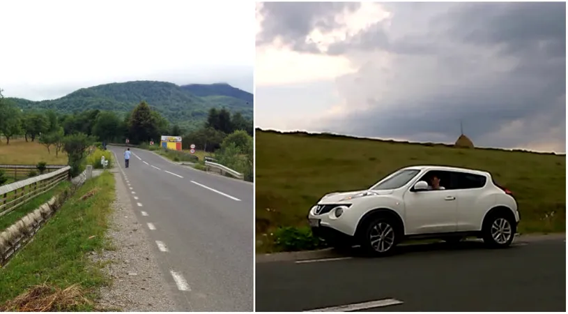 Locul din Romania unde masinile urca singure in panta, in loc sa coboare! Fenomenul bizar care ii baga in sperieti pe oameni! Unde e localizat VIDEO