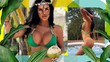 Daniela Crudu, apariție de senzație la două luni după naștere. S-a lăsat fotografiată în costum de baie: „Ești femeia perfectă fără defecte!”