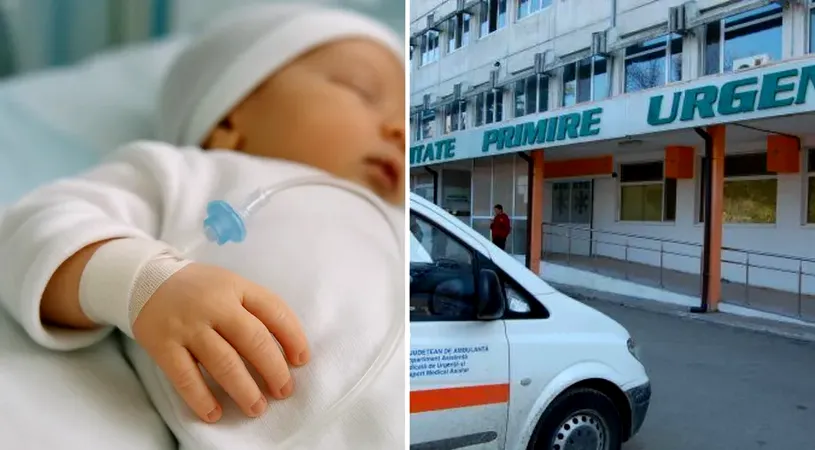 Ce se întâmplă cu bebelușul de o lună injectat „din greșeală” cu adrenalină, de o asistentă din Focșani