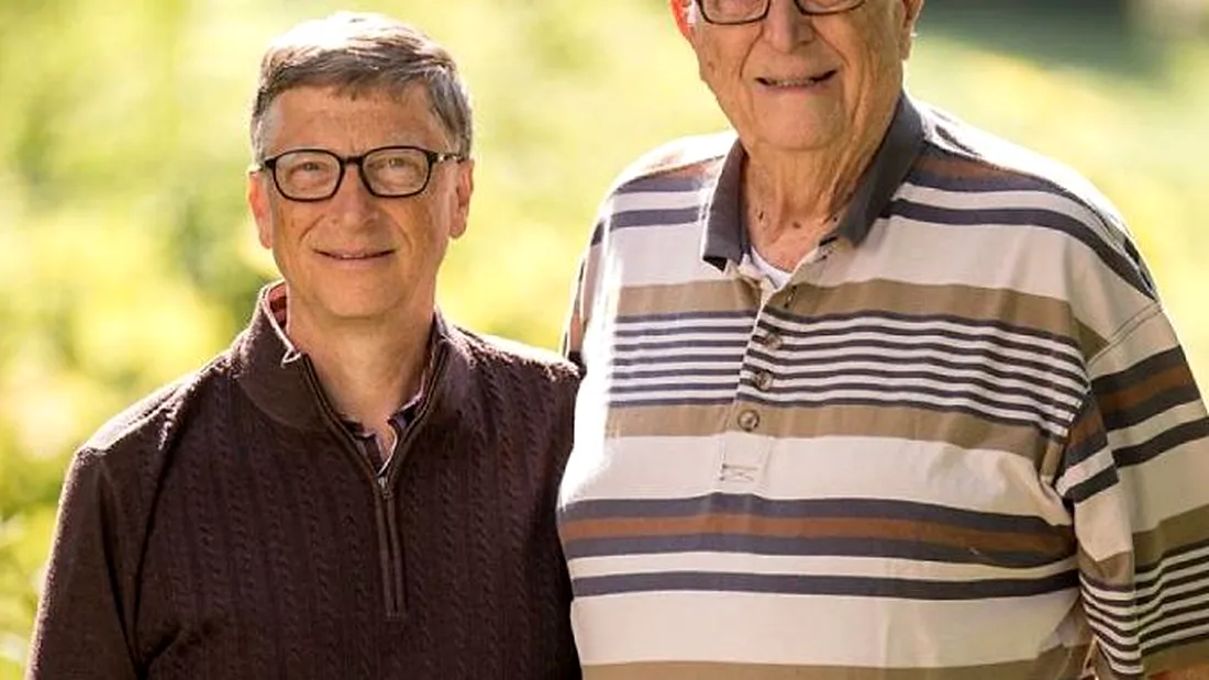 Tatal lui Bill Gates este pe moarte, iar miliardarul tocmai i-a transmis un mesaj care iti va topi inima! A donat 100 de milioane de dolari pentru a se gasi un remediu pentru afectiunea lui