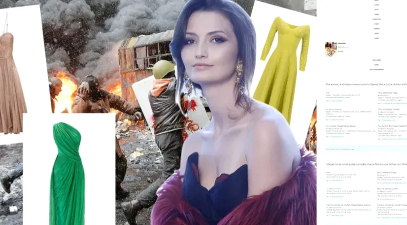 Designerul vedetelor, Maria Lucia Hohan vinde rochii și bijuterii la Moscova. O româncă face avere de pe urma războiului!