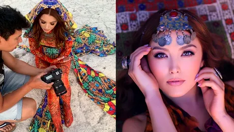 Elena Gheorghe videoclip de 5 stele in Turcia! Cum s-a desfasurat totul VIDEO
