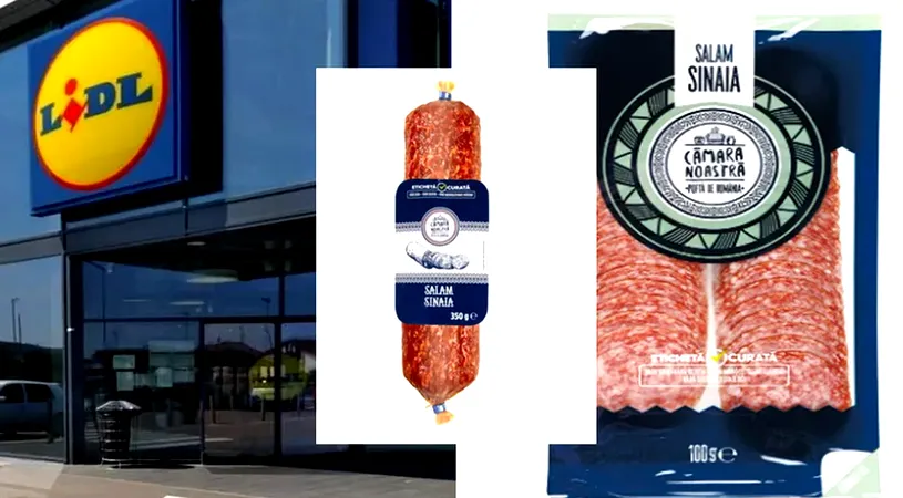 Ce mănânci, de fapt, când cumperi Salam Sinaia de la Cămara Noastră din supermarketurile Lidl