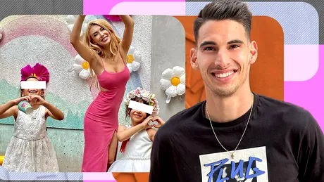 Victor Cornea, surpriză pentru fiicele Andreei Bălan. Tenismenul a făcut un gest emoţionant