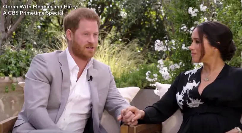 Câți bani ar fi primit cuplul Meghan Markle - Prințul Harry în urma apariției în interviul cu Oprah