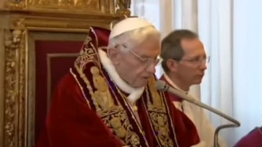 Papa Benedict al XVI-lea, mărturisiri cumplite: Anticristul este pe Pământ! Ce a notat în biografia de 1000 de pagini a stârnit un val de critici