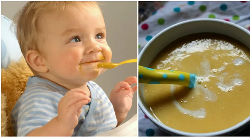 Supa crema de legume pentru bebelusi. Cea mai populara reteta din diversificare