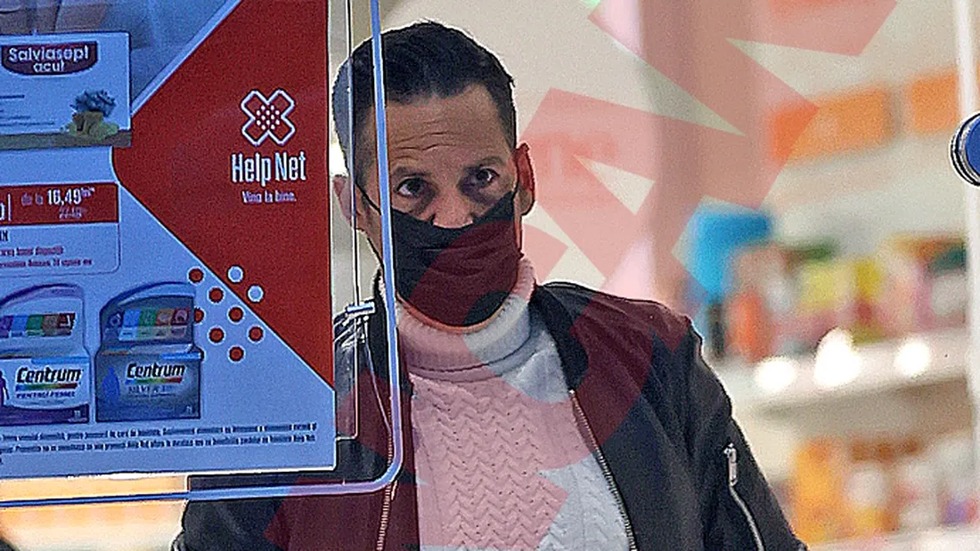 Imagini de groază cu Ștefan Bănică Jr! Cu fața plină de vânătăi, s-a oprit de urgență la o farmacie