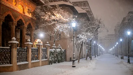 Bucureşti, în continuare sub zăpadă! Prognoza meteo specială pentru capitală
