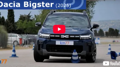 Teste de manevrabilitate cu Dacia Bigster. Cum s-a comportat SUV-ul de 4,57 metri în evaluarea celor de la KM77