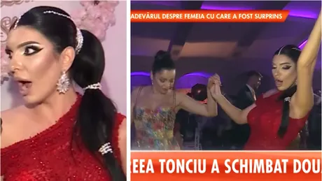 Andreea Tonciu, nasa pentru prima data! Si-a facut un look ca Jasmine din Aladin si a dansat pe manele cu Brigitte si Florin Pastrama! VIDEO
