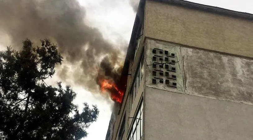 Tragedie in Oradea! un tanar a dat foc apartamentului sau dupa care s-a aruncat pe geam