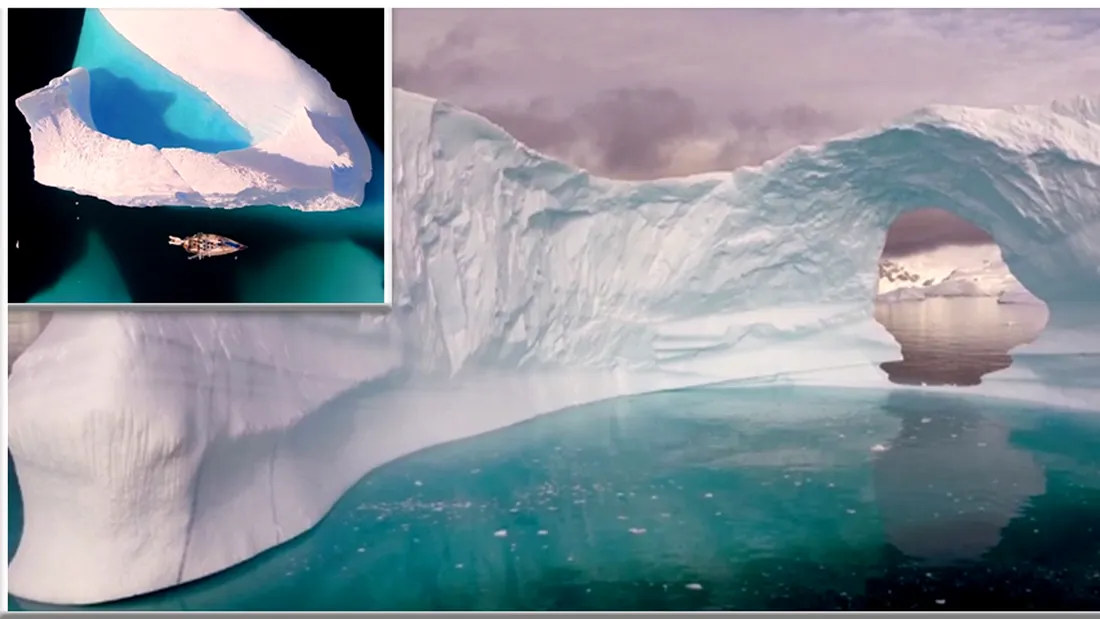 Probabil nu vei ajunge niciodata in Antarctica, deci trebuie sa vezi asta! Imagini superbe dintr-o lume neatinsa de civilizatie