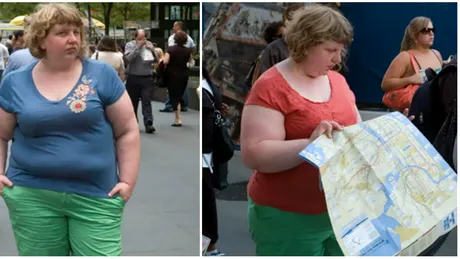 Cum reactioneaza de fapt oamenii cand observa o femeie supraponderala pe strada! Experimentul e unul GENIAL, dar imaginile sunt greu de privit
