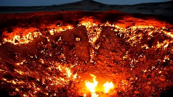 Cum arată Porțile Iadului. Locul care dă fiori și celui mai credincios om de pe planetă!