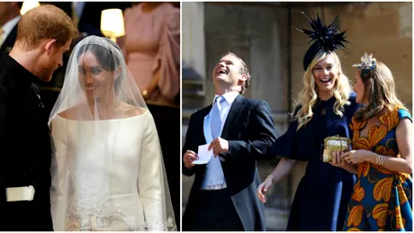 De ce si-a invitat Printul Harry fostele iubite la nunta cu Meghan Markle. Aparitia controversata a acestora i-a uimit pe ceilalti invitati VIDEO