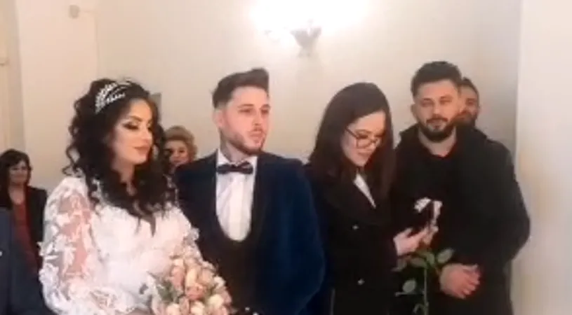 Bomba zilei! Simina și Alex Zănoagă s-au căsătorit în dimineața aceasta. Primele imagini