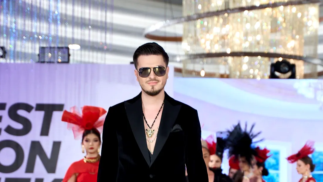 Show-ul de modă de la Bukarest Fashion Week reconfirmă faptul că Florin Burescu este Prințul Modei din România