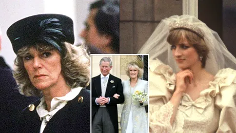 Cel mai celebru trio amoros din istorie! Camilla Parker a participat la nunta Printesei Diana cu Charles. Mireasa a facut un gest controversat cand se indrepta spre altar
