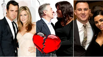 Divorturi celebre din 2018. Ce vedete si-au spus „Adio!” si s-au despartit anul acesta!