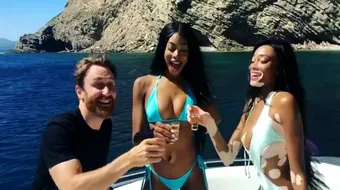 BOMBĂ! Cei mai tari jucători de la Barcelona și Chelsea petrec în Ibiza împreună cu David Guetta VIDEO