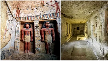 Descoperire arheologica de proportii in Egipt! Un mormant vechi de 4,400 de ani a fost deschis pentru prima oara! Imagini VIDEO rare