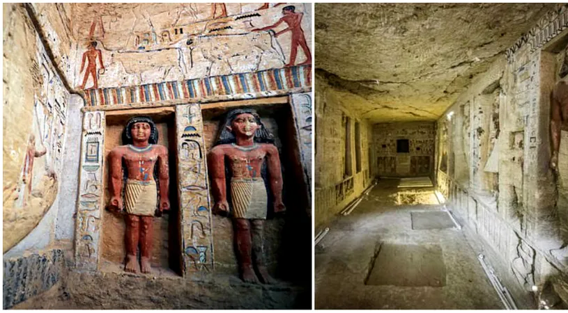 Descoperire arheologica de proportii in Egipt! Un mormant vechi de 4,400 de ani a fost deschis pentru prima oara! Imagini VIDEO rare