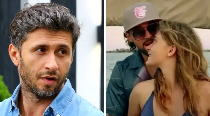 Cum a reacţionat Dragoş Bucur după ce şi-a văzut fiica în braţele lui Mario Fresh. Cei doi au apărut în ipostaze tandre