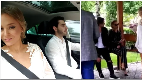 Oana, sora Deliei, s-a casatorit civil azi! Ea a fost superba, el foarte emotionat! VIDEO