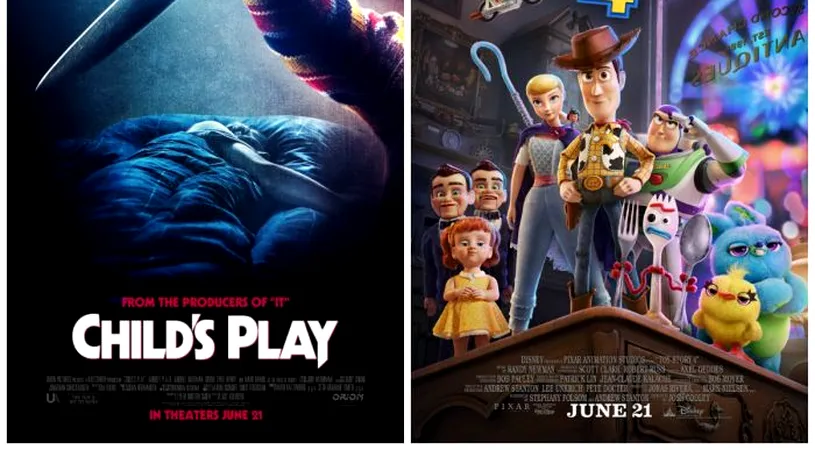 Filme noi in cinema saptamana 24-30 iunie 2019: Child's Play revine, alaturi de Toy Story 4!