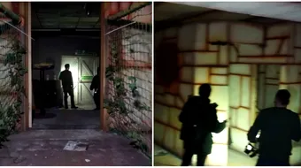 Peste ce a dat un tanar in interiorul unui parc de distractie abandonat! A pus mana pe telefon si a filmat totul! VIDEO