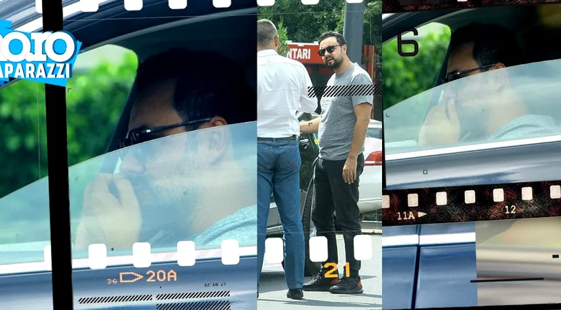 Domnul Cătălin Măruță face ”biluțe” la volan, iar apoi ”parafează” afaceri cu aceeași mână! Mode(l)atorul de la Pro TV a săpat adânc după ”comori”, crezând că nu-l vede nimeni în mașină