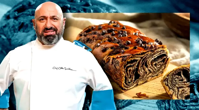 Rețeta de cozonac a lui Cătălin Scărlătescu. Renumitul chef a dezvăluit secretul său
