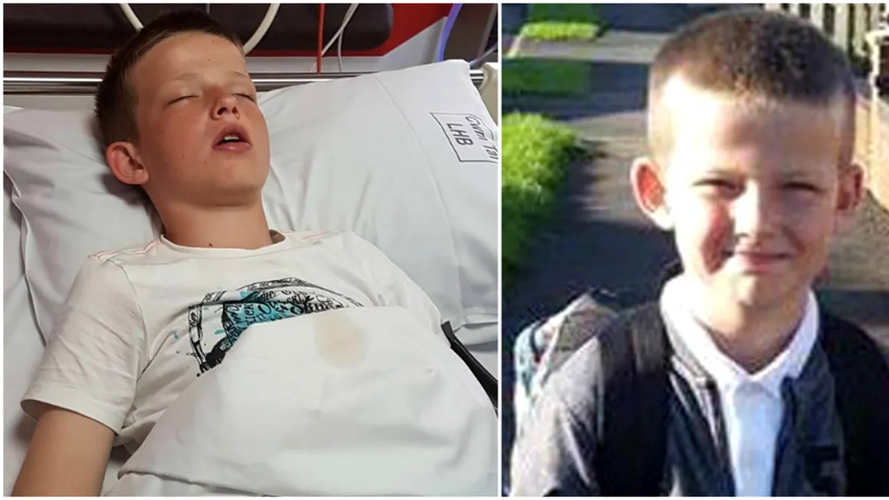 Baietelul de 11 ani a intrat in coma 