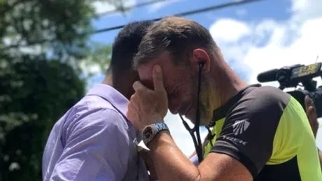 Momentul emotionant in care un barbat aude din nou inima fiicei sale dupa ce aceasta a decedat