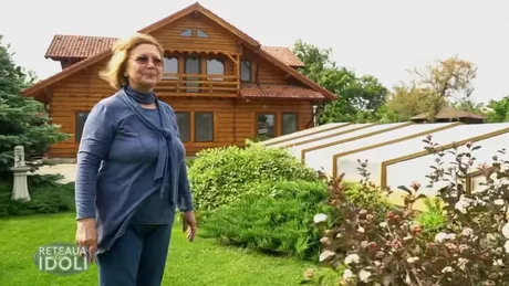 Cum arată casa în care s-a mutat Tora Vasilescu după pensionare. Are 3.500 de metri pătrați și o grădină imensă