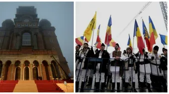 Sfintirea Catedralei Mantuirii Neamului. Un preot si-a dat foc si alte 45 de persoane au avut nevoie de ingrijiri medicale