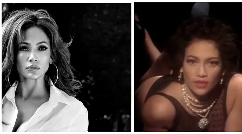 Jennifer Lopez a publicat imagini RARE cu ea, de la 22 de ani! Era Fly Girl si isi etala formele in tinute sexy