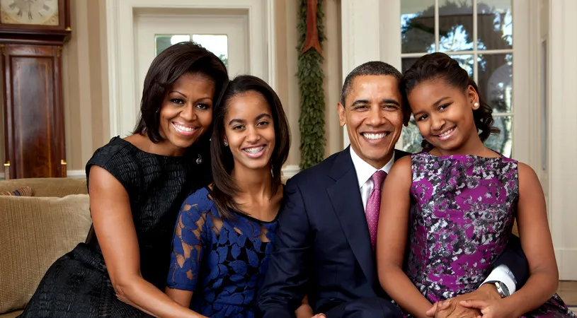 Fetele lui Barack Obama, concepute in vitro. Michelle a lansat o carte in care vorbeste despre familia ei