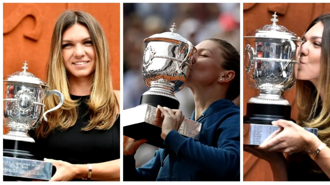 Simona Halep revine luni in Romania! Tenismena isi va prezenta trofeul cucerit la Roland Garros 2018, pe Arena Nationala