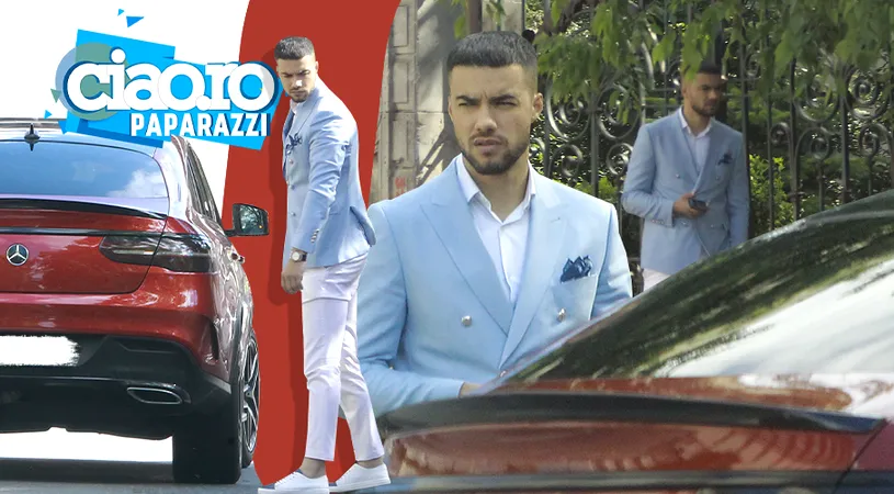 Își face fenta prin București! Culiță Sterp merge la întâlniri în costum de ”ginerică” și cu mașină de 50.000 de euro