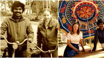 Poveste de dragoste incredibila! A vandut tot ce avea, si-a cumparat o bicicleta si a mers 10.000 de kilometri ca sa isi cunoasca sufletul pereche