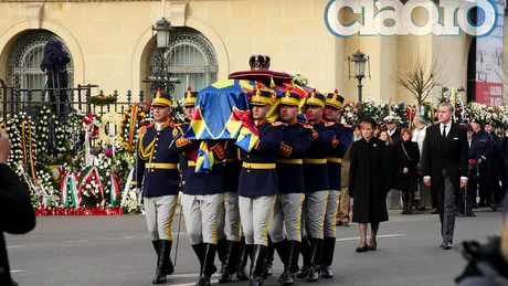 Regele Mihai, ultima calatorie! Principele Nicolae, devastat de durere la funeraliile bunicului sau. A plans neincetat