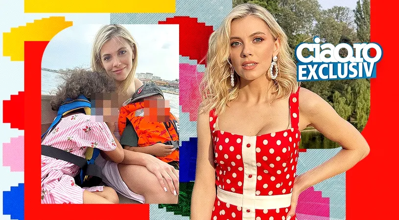 EXCLUSIV | Andreea Ibacka, mămică a doi copii: “Momentan suntem între prietenie și război” + Cu ce o surprind micuții
